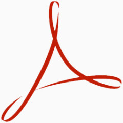 adobe acrobat reader标志图标