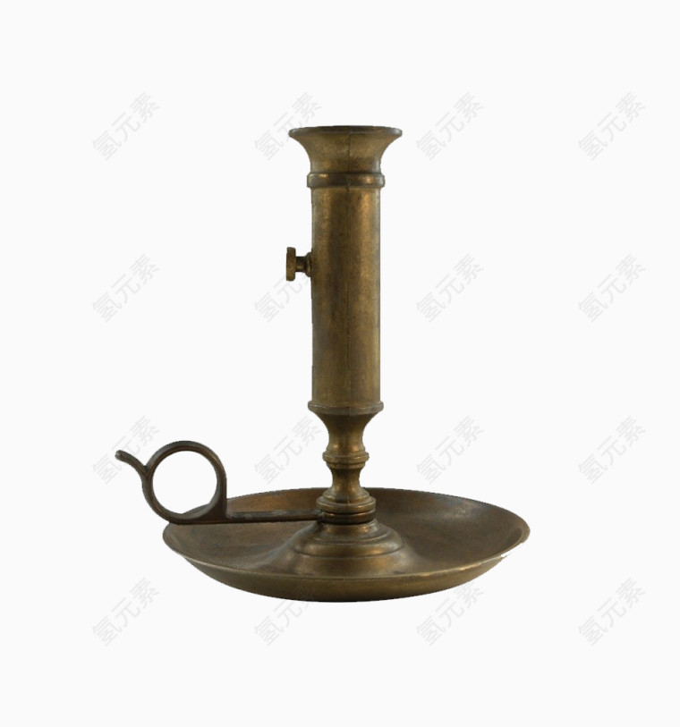 复古铜制烛台
