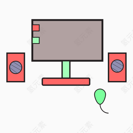 电脑类显示监控PC屏幕混合第一卷