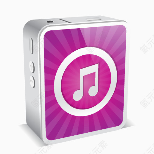 迷你白色的音乐iphone-4-mini-icons