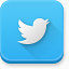 推特rounded-square-social-icons