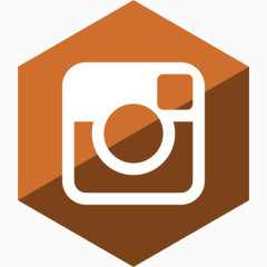 光泽六角Instagram媒体社会Miu六边形光泽的社会