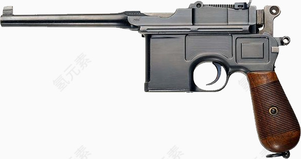 中国老式手枪