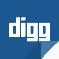 通信DiggDigg标志社交媒体社会网络社会flipicons |卷1