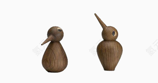 啄木鸟木制玩偶创意设计家居摆件动物木制