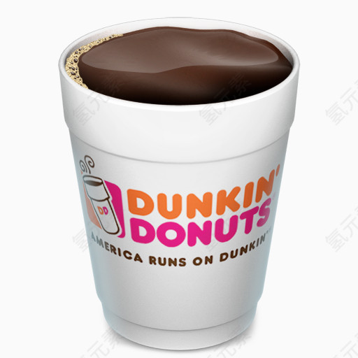 邓肯甜甜圈咖啡开放Dunkin-Donuts-icons