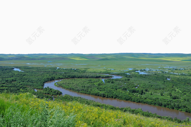 内蒙古呼伦贝尔草原景区