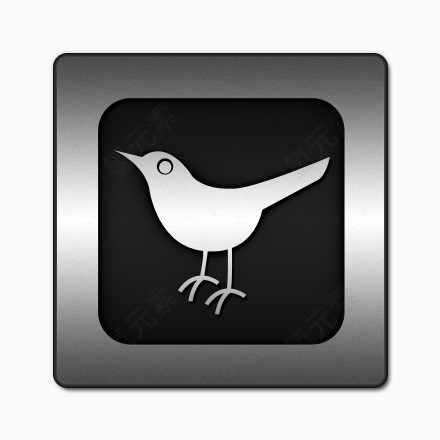 推特鸟广场动物社会网络社会锡钢铁社会媒体上的黑色镶嵌