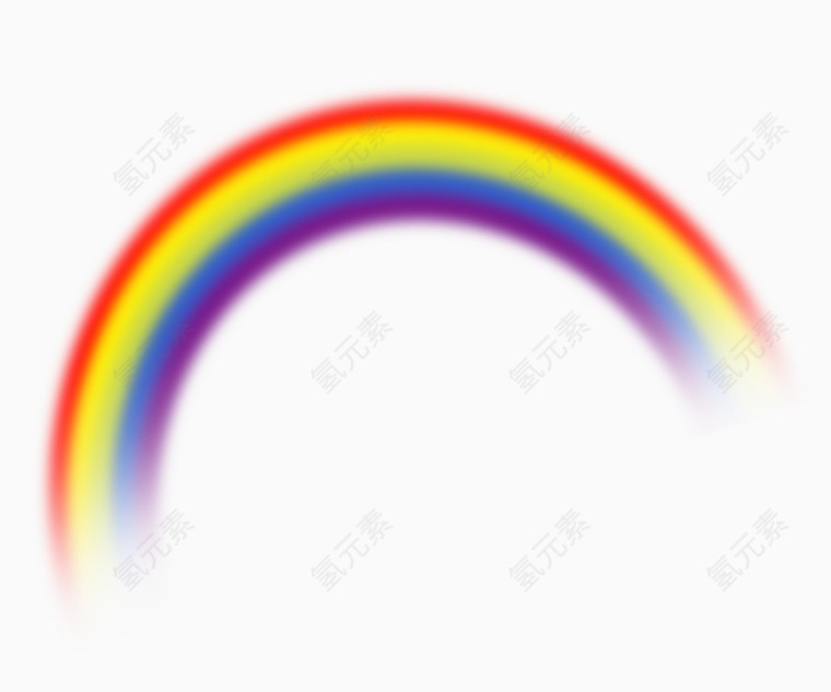 半圆形彩虹