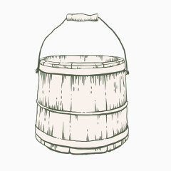 木质水桶