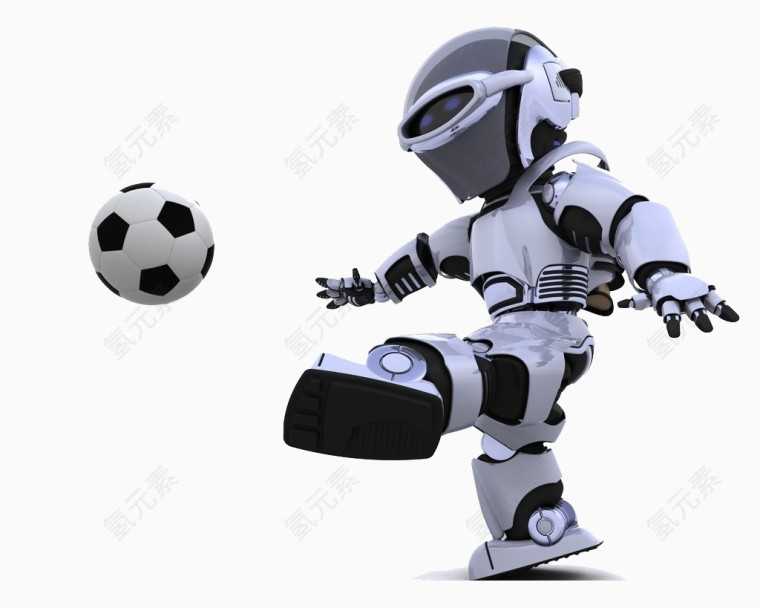 会踢足球的机器人
