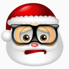 Santa Claus Nerd Icon