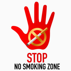 停止没有吸烟区象征No-Smoking-symbols-icons