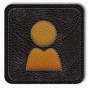 联系Android-Leather-Badges-icons