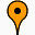 橙色点google-map-pin-icons