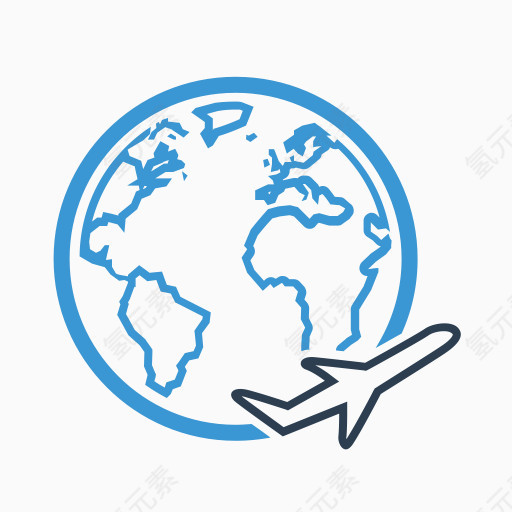 空气飞机地球平面行星运输旅行ikooni概述：基本免费