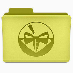 领结黄色的ciment-folder-windowsPort-icons