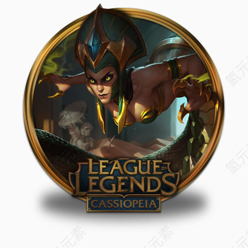 仙后座league-of-legends-gold-border-icons