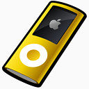 iPod纳米黄色的smoothicons 14