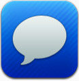 短信蓝色的CUPS-Theme-iphone-icons