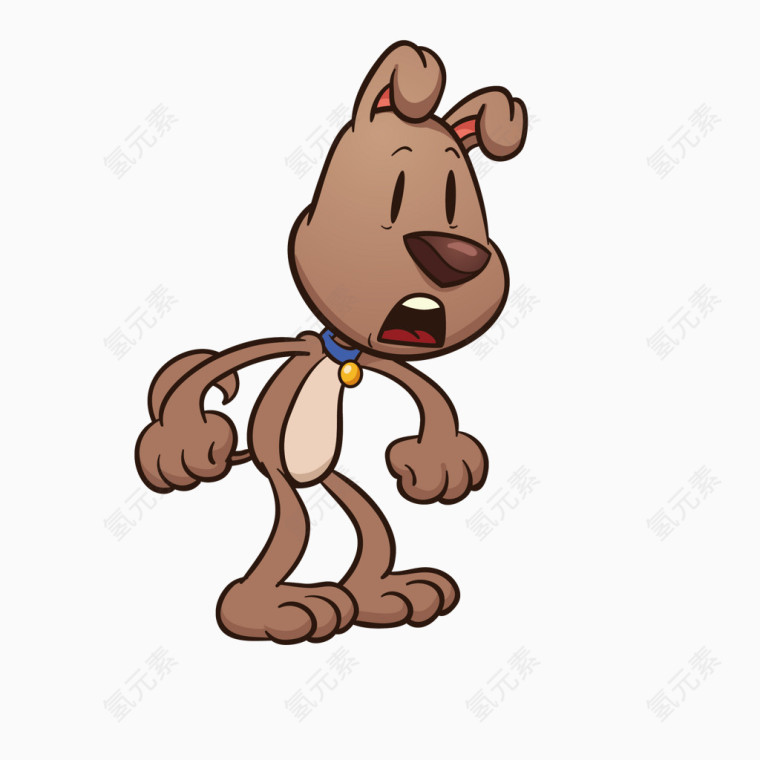 棕色小狗