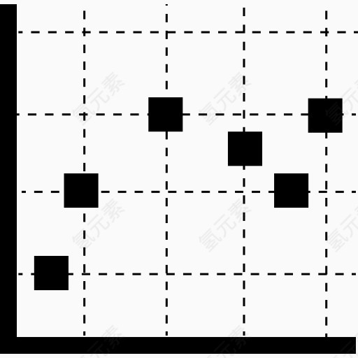 点状图图表图标