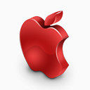 红色的苹果mac-3D