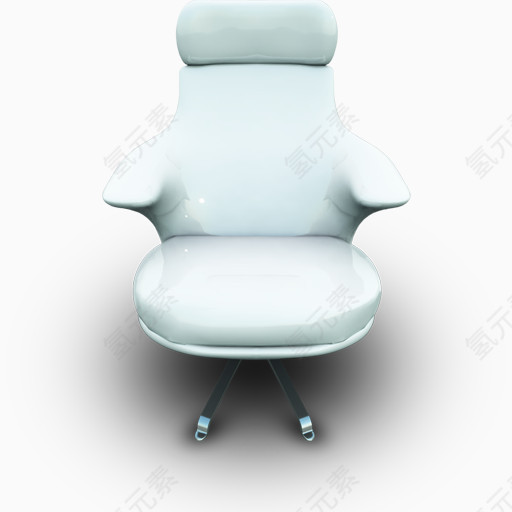 白色的座位椅子Modern-Chairs-icons