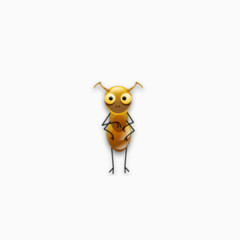 黄色小蚂蚁