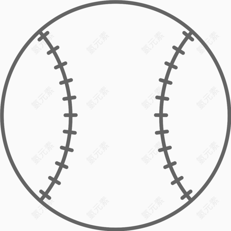 棒球Responsive-Sports-Icons