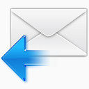邮件回复信封消息电子邮件信响应水晶般的行动
