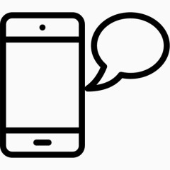 电话短信Outline-icons