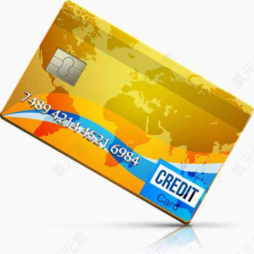 信用卡的图标