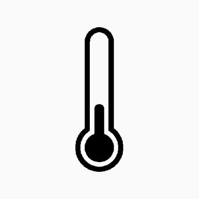 温度计标识图标下载