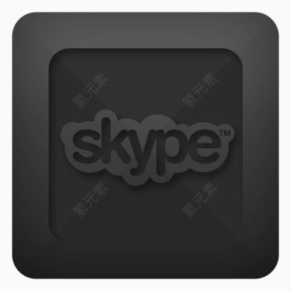 skype文本社会社区图标下载