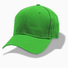 帽子棒球绿色图标帽子图标