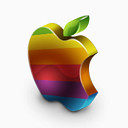 古董苹果颜色mac-3D