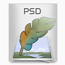 PSD文件类型图标