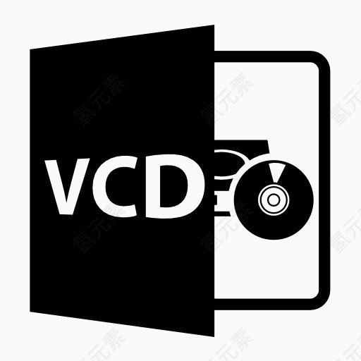 vcd格式文件图标