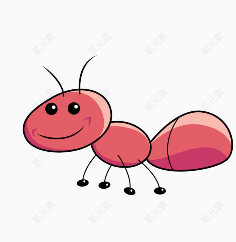 手绘昆虫蚂蚁