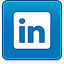LinkedIn社交媒体书签图标