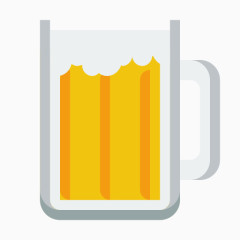 大杯啤酒图标