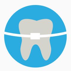 腔衰变牙科牙医齿无题牙蓝图标