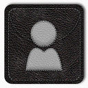 联系白色的Android-Leather-Badges-icons