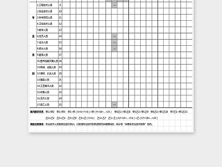 事业单位技术人员基本情况表格Excel