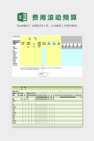 费用滚动预算下载