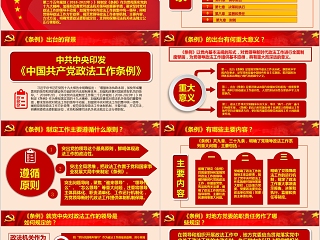 中国共产党政法工作条例PPT