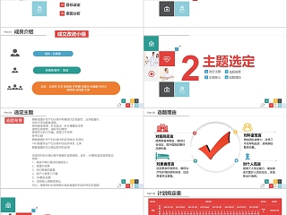 品管圈医疗QC模版PPT