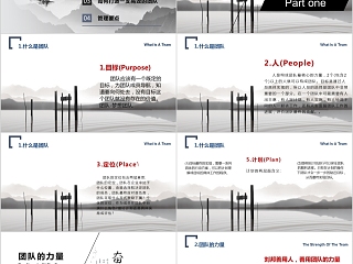 马到成功打造高效团队PPT