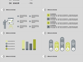 教师说课PPT模板